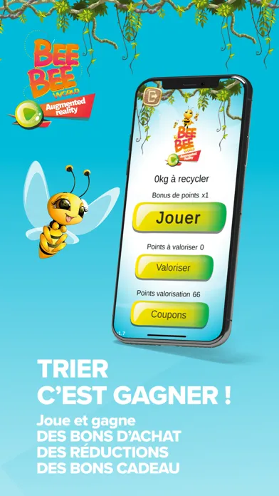 Zrzuty ekranu BeeBee World Réalité Augmentée